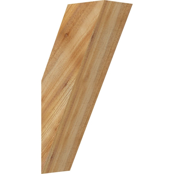 Ekena Millwork 6"W x 12"D x 24"H Traditional Rough Sawn Knee Brace, Western Red Cedar BRC06X12X24TRA00RWR - main